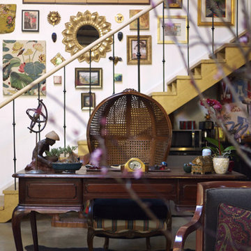 Golden staircase