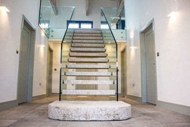 Inspiration for a contemporary staircase in Cornwall.