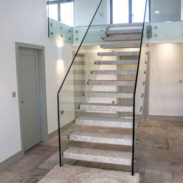 Granite & Glass Staircase