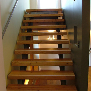 Green Cubed - Modern Staircase Photos