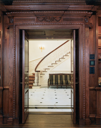 Traditional Staircase by VanderHorn Architects