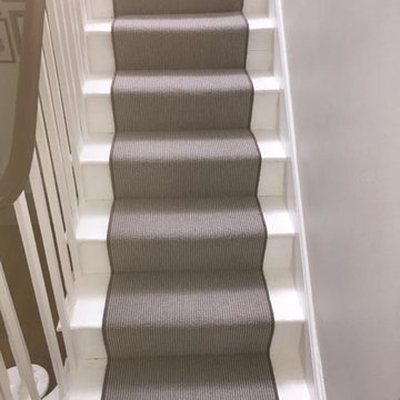 Grey-Brown Carpet to Stairs and Areas