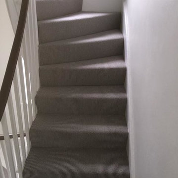 Grey Carpet to Stairs in East London