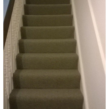 Grey Carpet to Stairs in North London