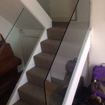 Grey Carpet to Stairs in South London