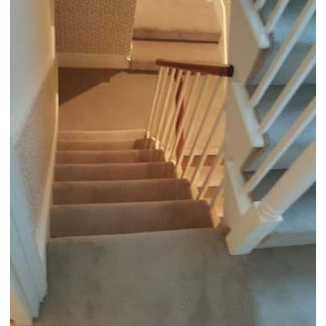 Grey Stairs Carpet Installation