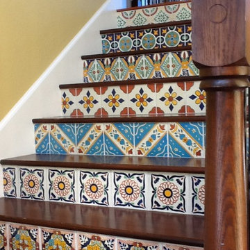 Hacienda staircase risers