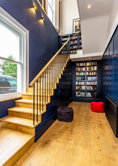 Transitional Staircase by Architecture WK