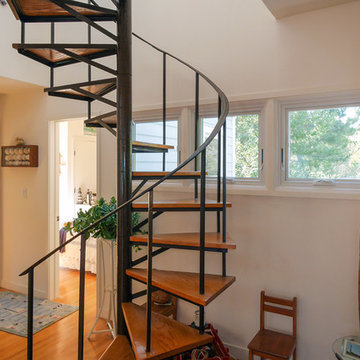 Hallways, Staircases, Stairs, Foyers and Entryways with New Windows