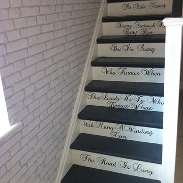 Hand Painted Stair case