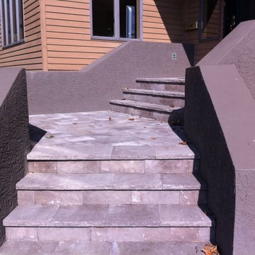Hardscape Design - Concrete Step Overlay