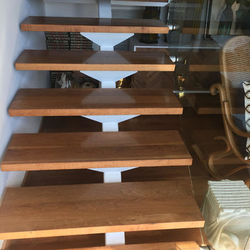 Hardwood Flooring on Stairs
