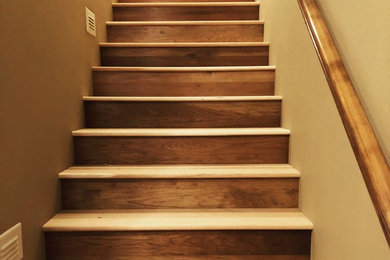 Inspiration for a timeless staircase remodel in Boise