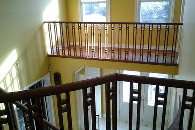 Hardwood, staircase