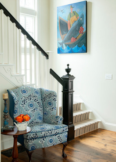 Beach Style Staircase by Banks Design Associates, LTD & Simply Home