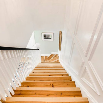 Heart Pine Stair Treads to match flooring
