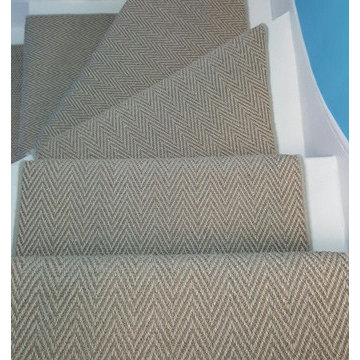 Herringbone Carpet to Stairs in South London
