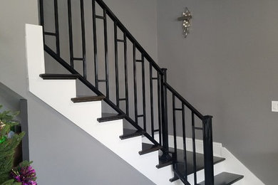 This is an example of a modern staircase in New Orleans.