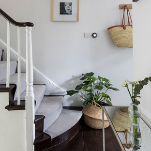 High end refurbishment of full house with bespoke kitchen and stairs