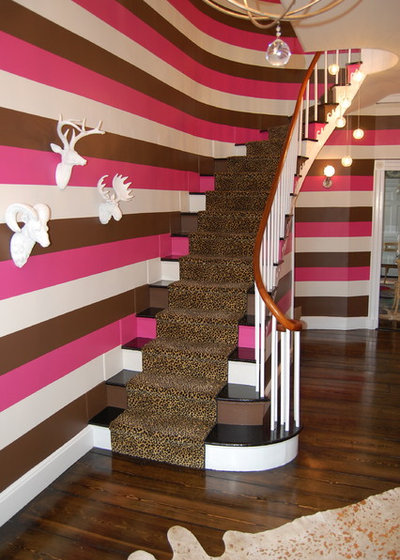 Contemporary Staircase by Favreau Design