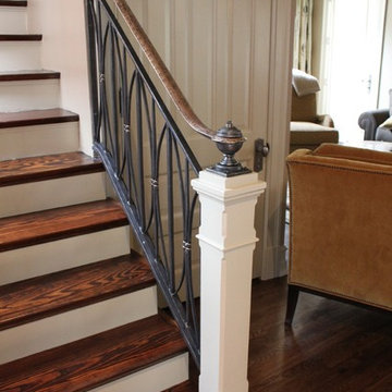Historic Remodel - Kitchen Staircase