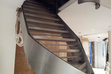 Staircase - modern staircase idea in Other