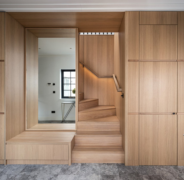 Contemporary Staircase by Jo Cowen Architects