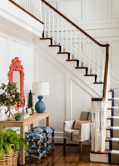 Victorian Staircase by Katie Rosenfeld Design
