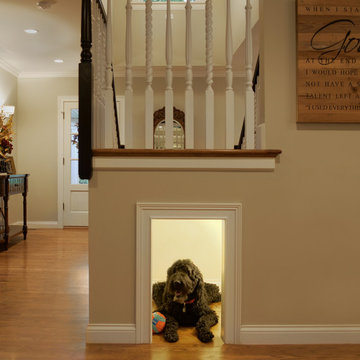 Home Remodel with Unique Teal Kitchen