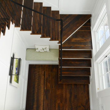 Hopes Neck Farmhouse Rustic Modern Stairs