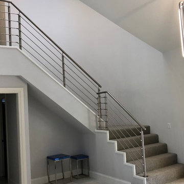 Horizontal Rails with Stainless Steel Rods