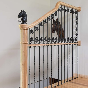 Horse Gate Iron and Railing Wall