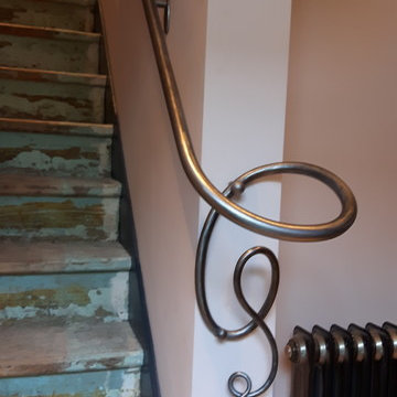 Hot forged  interior handrail