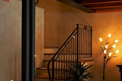 Inspiration for a modern staircase remodel in Venice