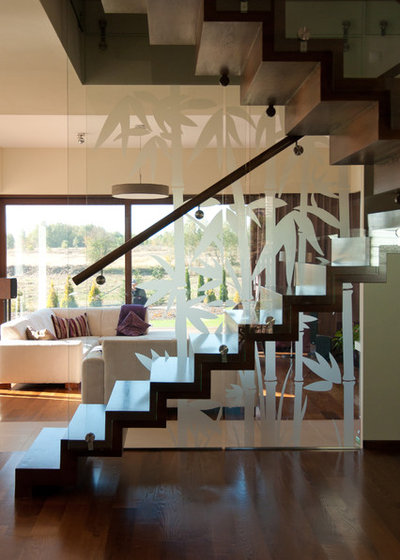 Modern Staircase by studio A:W