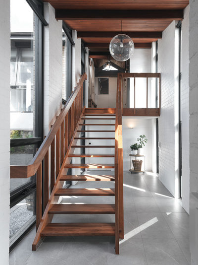 Midcentury Staircase by Dieppe Design