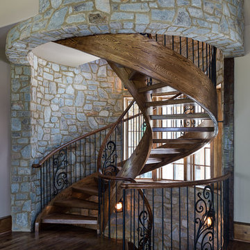 Immaculate Spiral Staircase