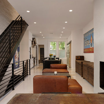 Industrial Chic Row Home Renovation in Dupont Circle, DC