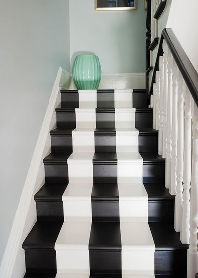 Contemporary Staircase by IOANNA LENNOX INTERIORS