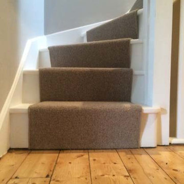 Installing Clarendon Carpet to Living Areas