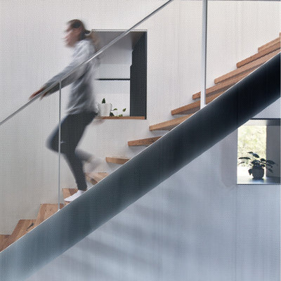 Contemporary Staircase by Warc Studio Architects
