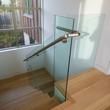 Interior Glass Stairs and Handrailings