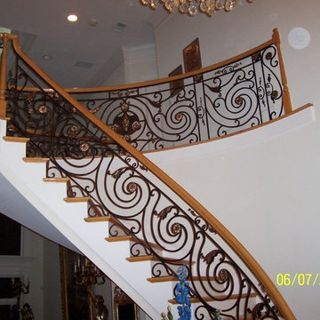Interior Iron Handrail