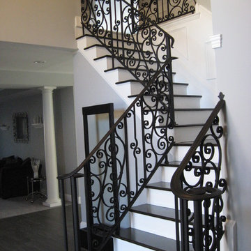 Interior Iron Rails