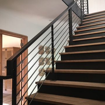 Interior Rustic Railing Job