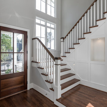 Interior Staircase for Home in Brookhaven Estates, Raleigh, NC