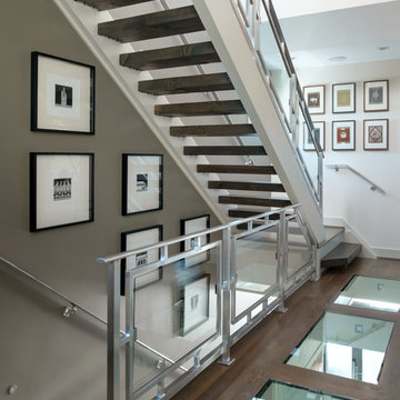 Interior Staircase in Modern Urban Home