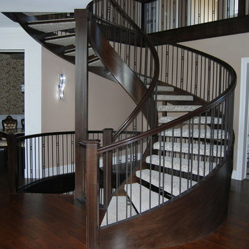 Interior Stairs and Handrails