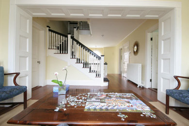 Inspiration for a timeless staircase remodel in Boston