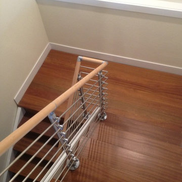 Interior Stairs with Prova Railing - tube style